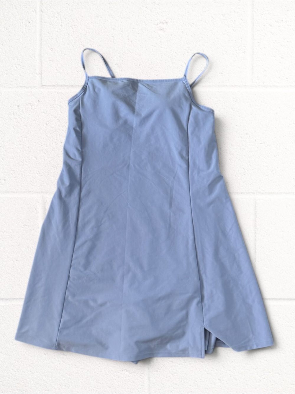 Old Navy Active Powersoft Cami Dress / skort, Light Blue, Medium - Picture 2 of 8